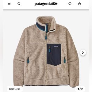 Patagonia | Men's Classic Retro-X® Fleece Jacket | Color: Natural | Size: Large